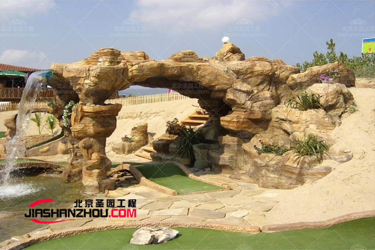 設(shè)置塑石假山時需要考慮的地基施工細(xì)節(jié)