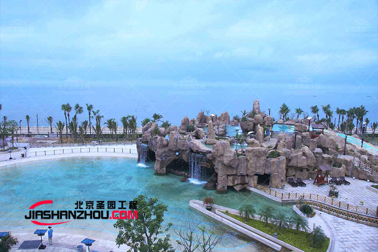 帝都水上樂園假山施工單位 水泥假山項目建造流程及周期