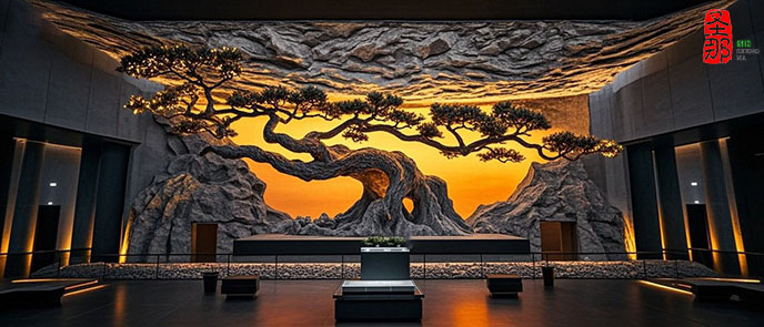 仿真松樹