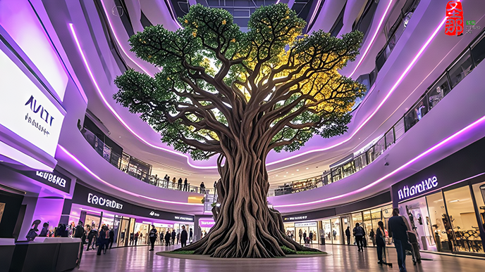 仿真榕樹