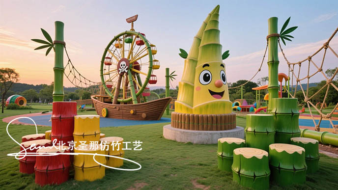 仿竹欄桿