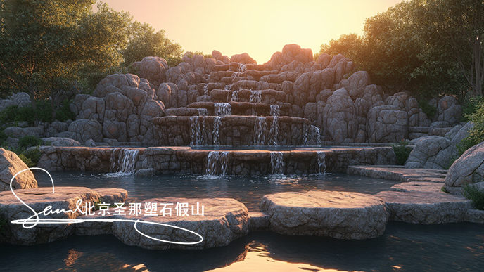 水泥假山
