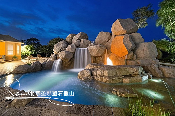 水泥假山