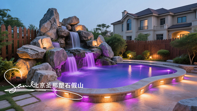 假山水池