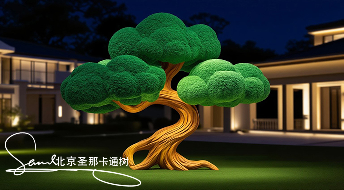 卡通仿真樹