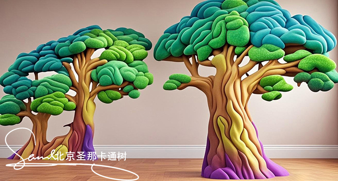 卡通仿真樹