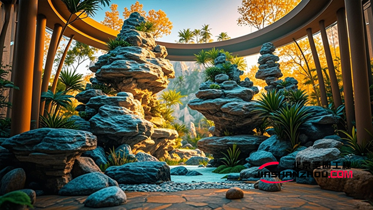 塑石假山