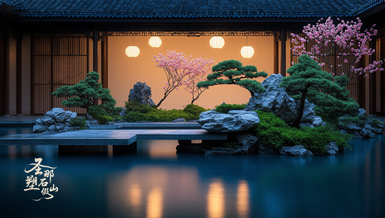 塑石假山