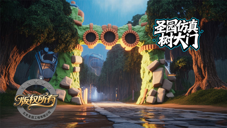 水泥假山