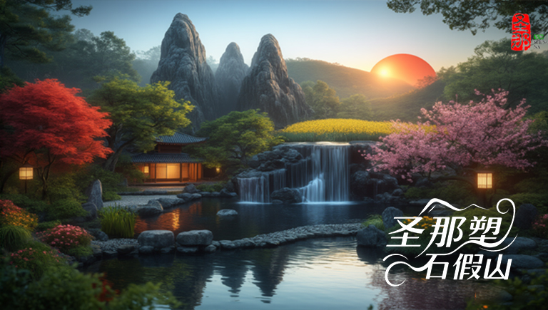 假山假樹