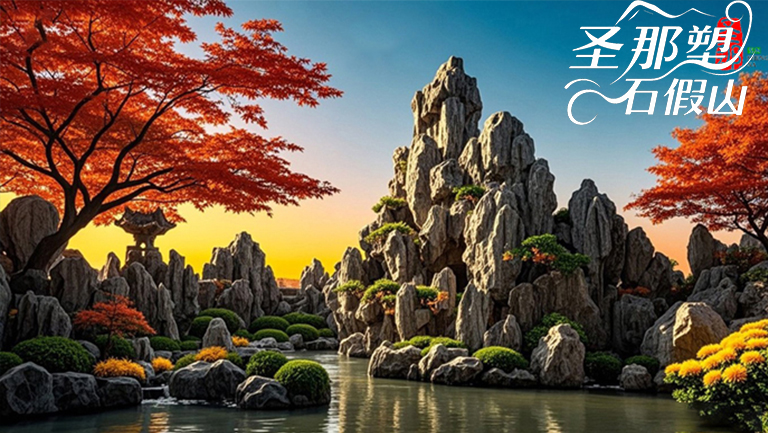 塑石假山