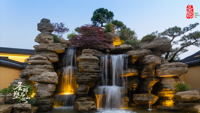水泥假山