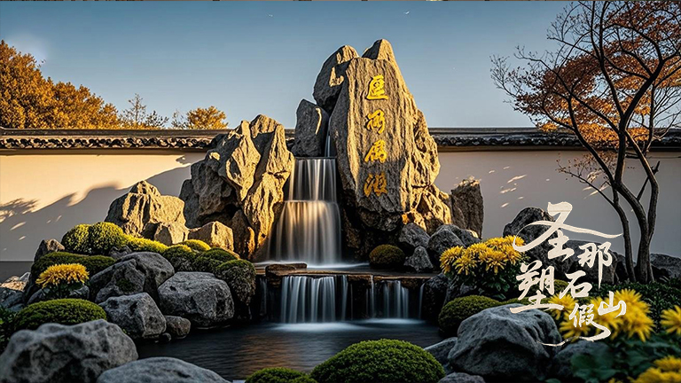 塑石假山