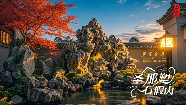 塑石假山