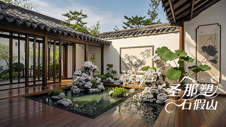 仿真假山