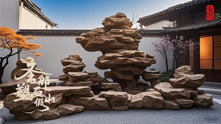 仿真假山