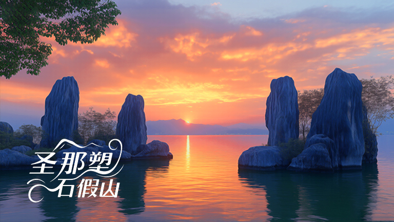 水泥假山