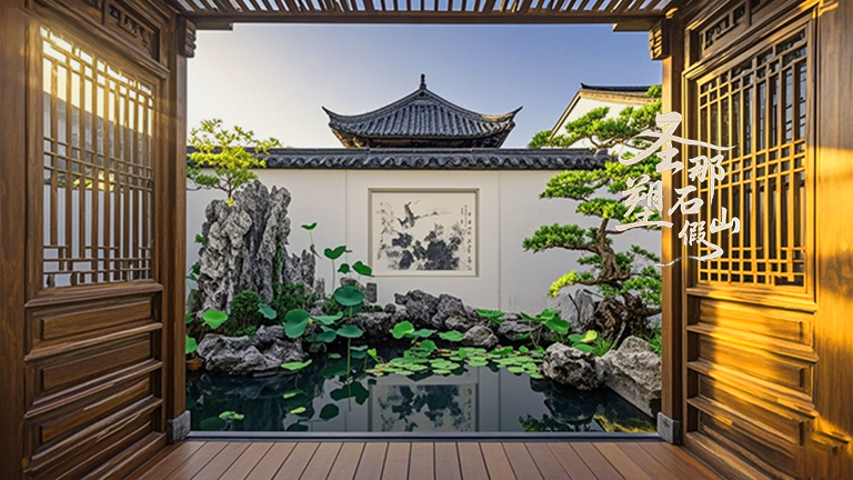 水泥假山