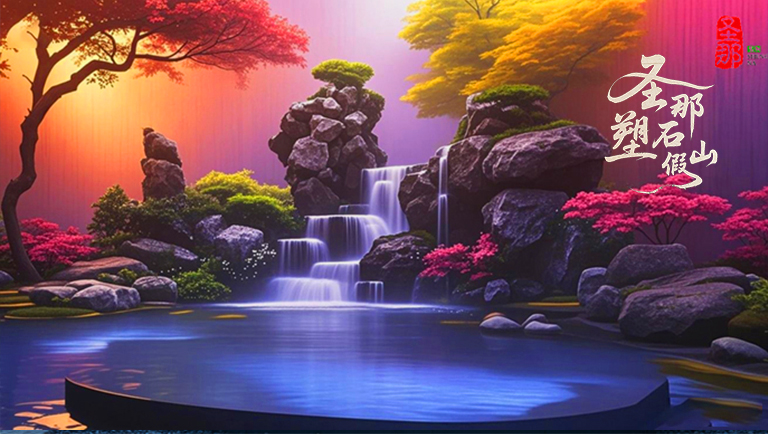 塑石假山